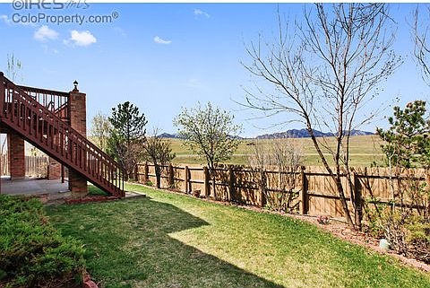 Yard with gate to open space