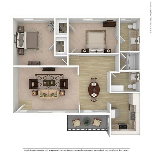 Floor plan The Naples