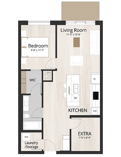 Floor plan A
