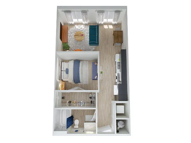 Floor plan S1C