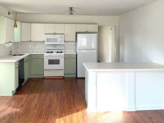 Large island with additional storage.