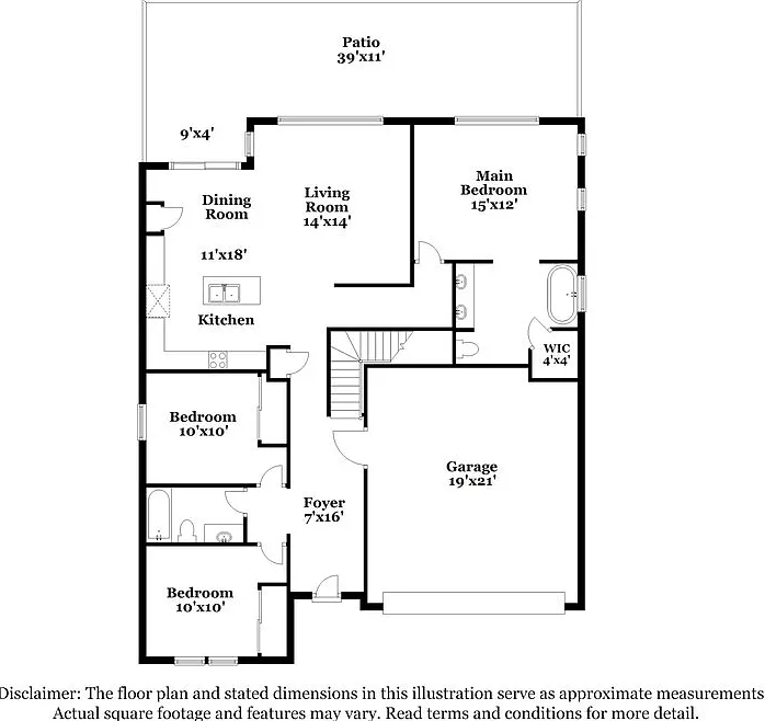4 bed, 3.0 bath, 2664 sqft, $3,055 — Photo 2