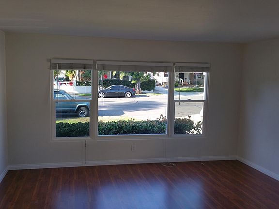 Family room, facing North to the street.