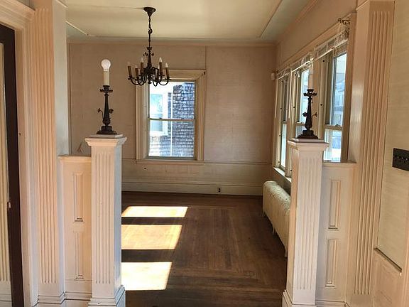 Front foyer into the double living room