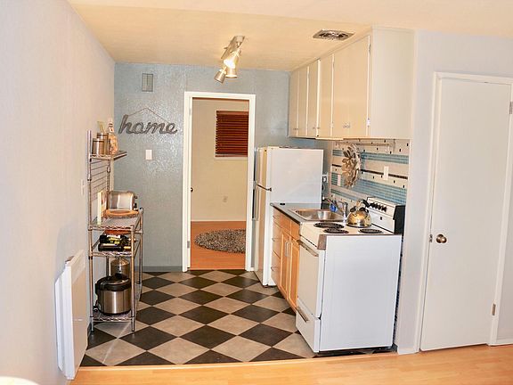 Kitchenette with room to customize to make it your own.