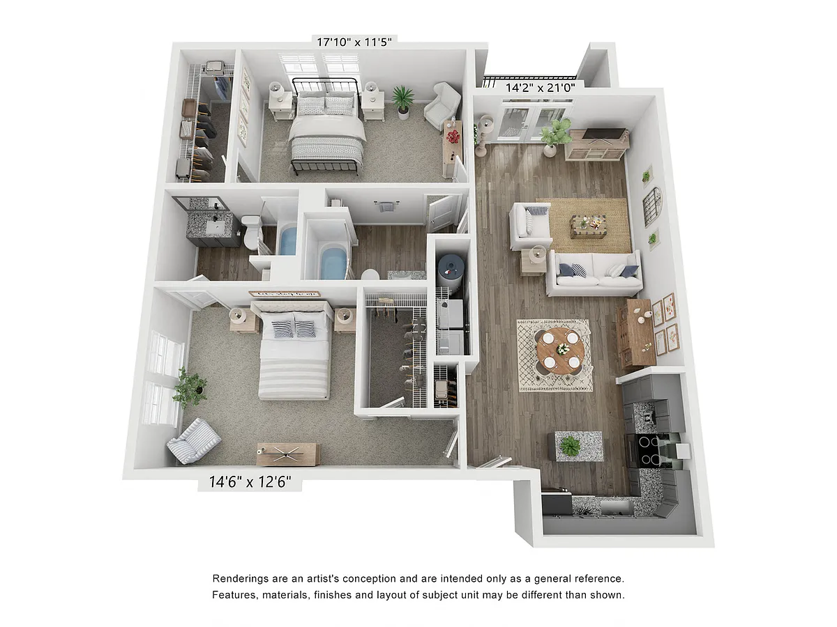 Floor plan The Belleview