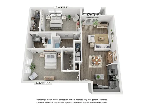 Floor plan The Belleview