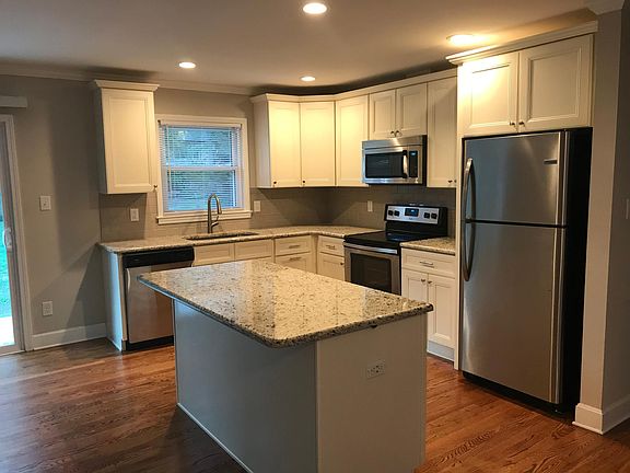 Newly renovated open-concept kitchen
