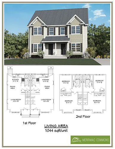 Floor plan Merrimac Commons