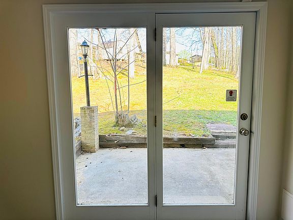 Back entrance and private patio