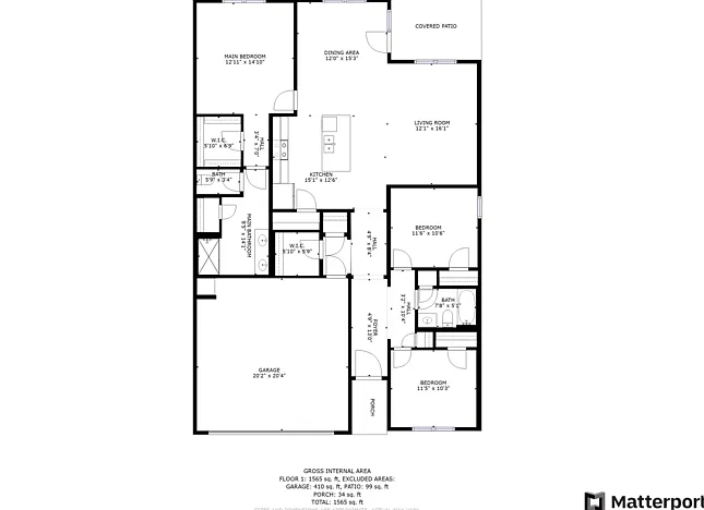 3 bed, 2.0 bath, 1683 sqft, $1,845 — Photo 2