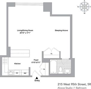 215 W 95th St APT 5R, New York, NY, 10025