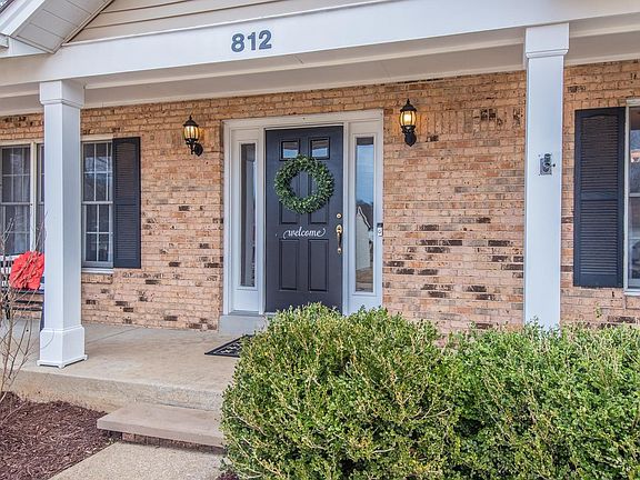 Enjoy a spring evening on your covered porch.