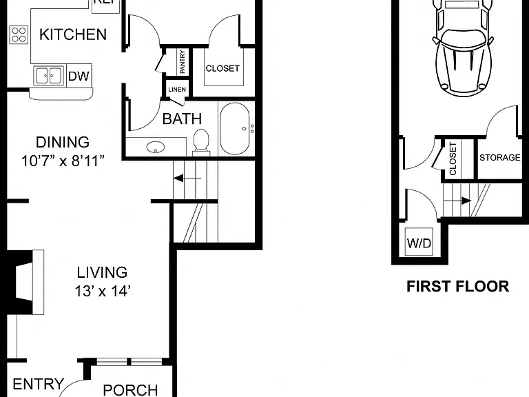 The Caruth Premier Townhome Apartments — Photo 37