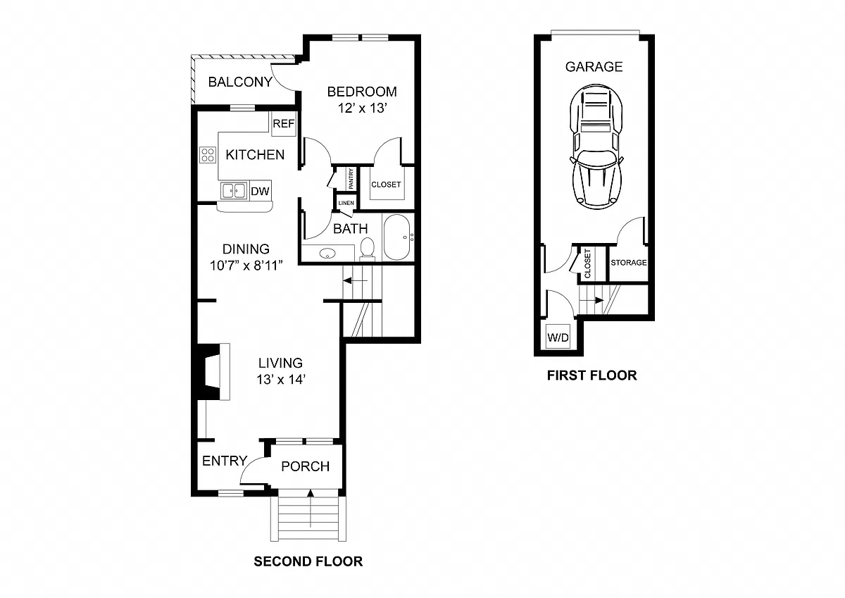 Floor plan THE AMHERST