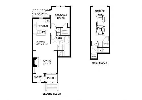 Floor plan THE AMHERST