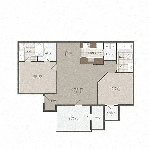 Floor plan Classic Gardenia