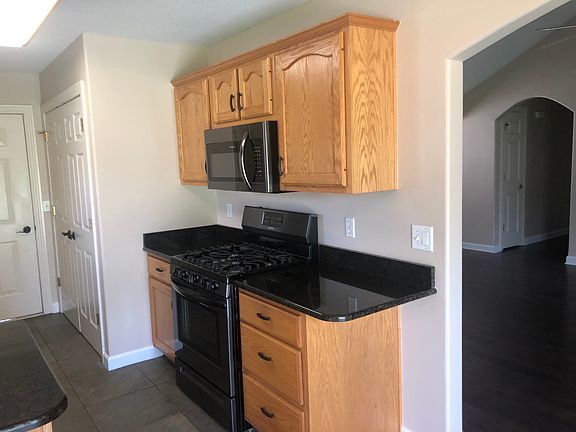 Built-in microwave included