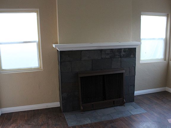 Custom Slate Fireplace!
