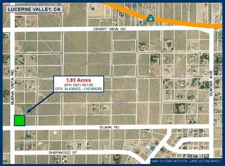 Buena Vista Rd, Lucerne valley, CA 92356