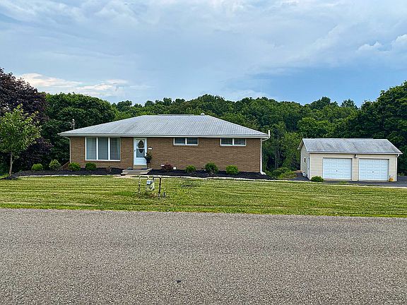 Front View- Detached Garage