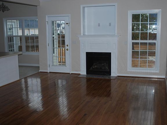 Living Room with Fire Place