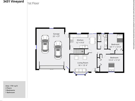 3rd image of 3431 Vineyard Ave NE