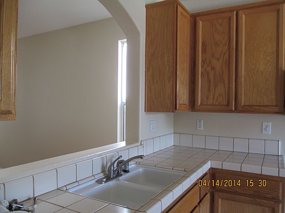 open between living room & kitchen