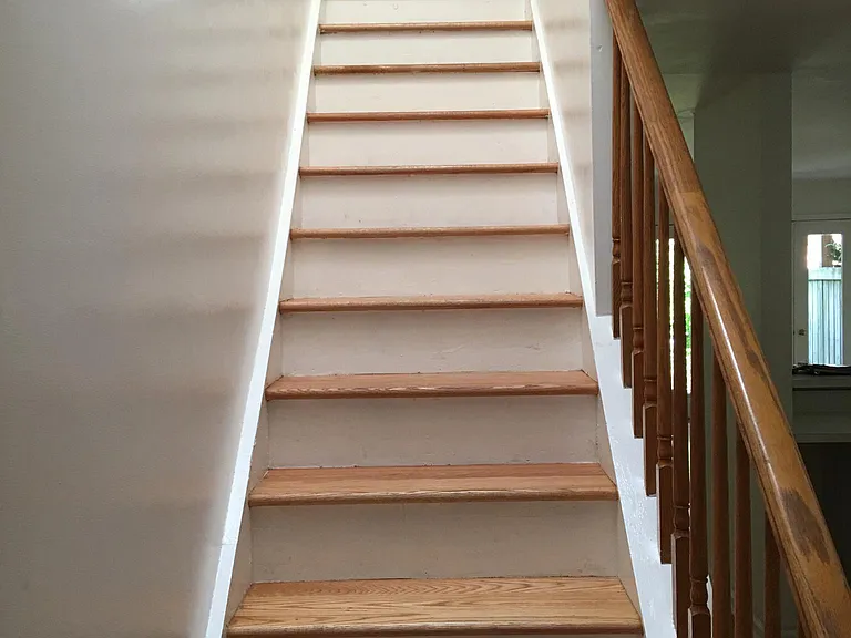 Stairs with skylight