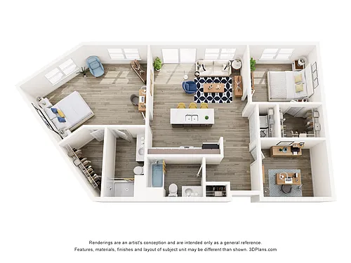 Floor plan Forte III- Falcon