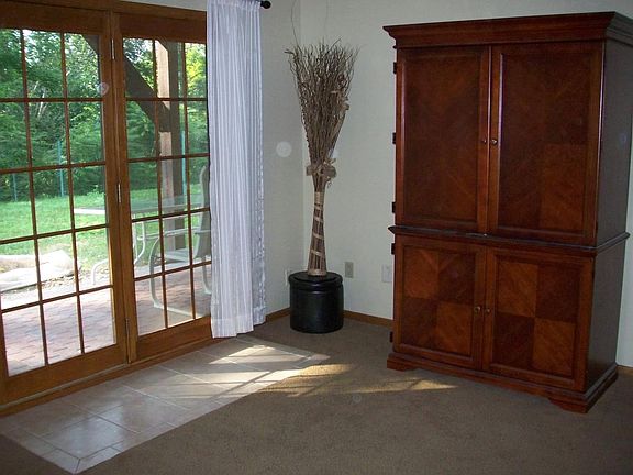 Lower level with walk out to patio.