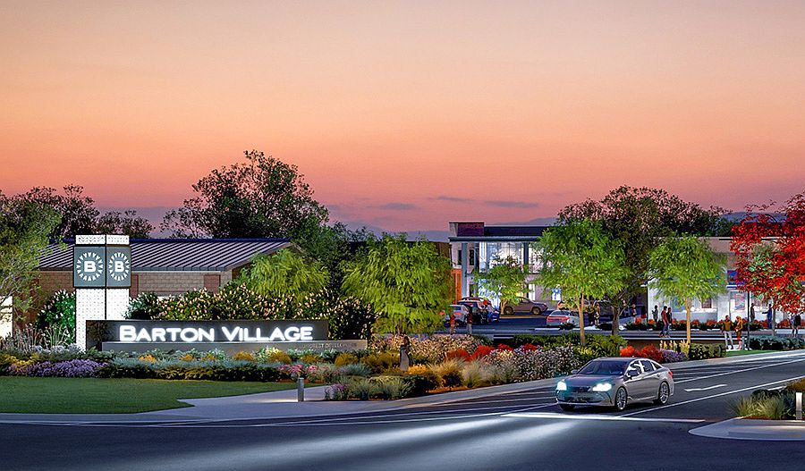Barton Village entrance