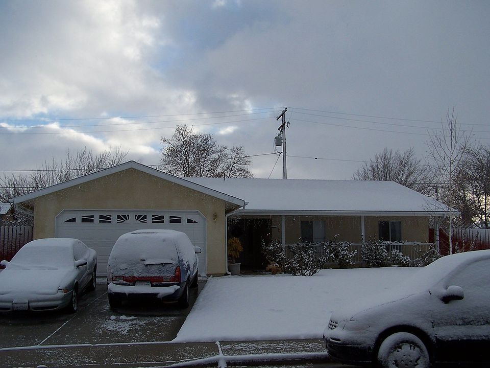 View from Street in snow