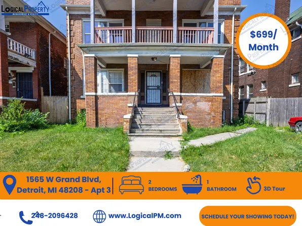 1565 W Grand Blvd APT 3, Detroit, MI 48208