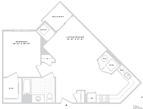 Floor plan B2-A03