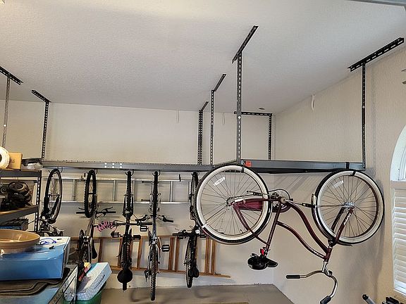 Garage Racks included