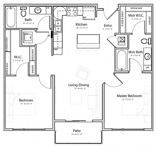 Floor plan Cloud (C1)