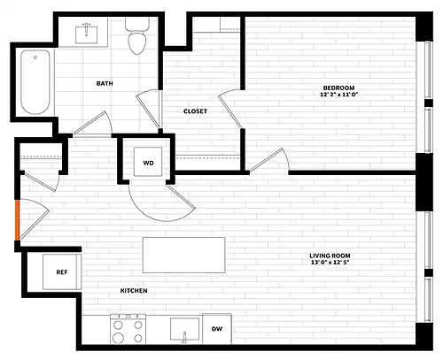 Floor plan A05S