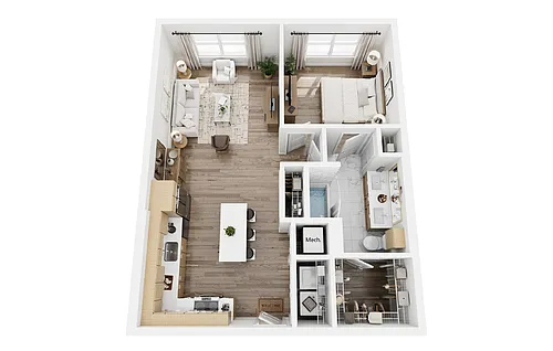 Floor plan B
