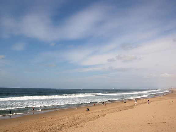 Just a block from the beach