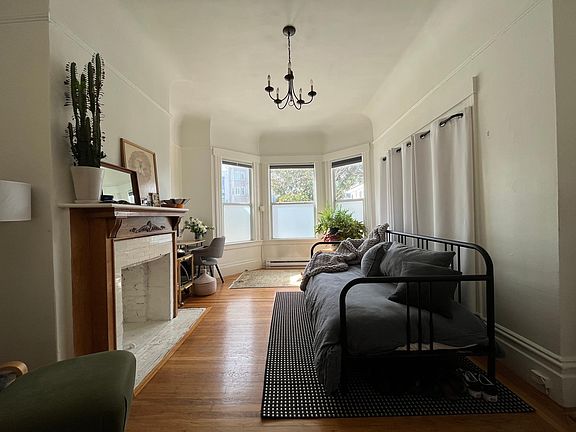 Main living area with views to Twin Peaks.