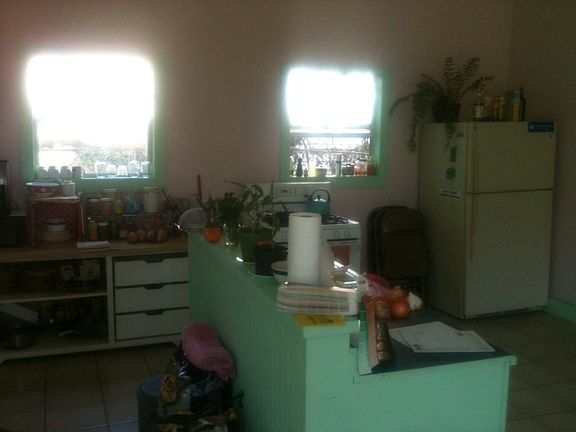 large kitchen/dining combo