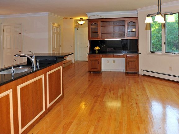 Wood floors throughout home.