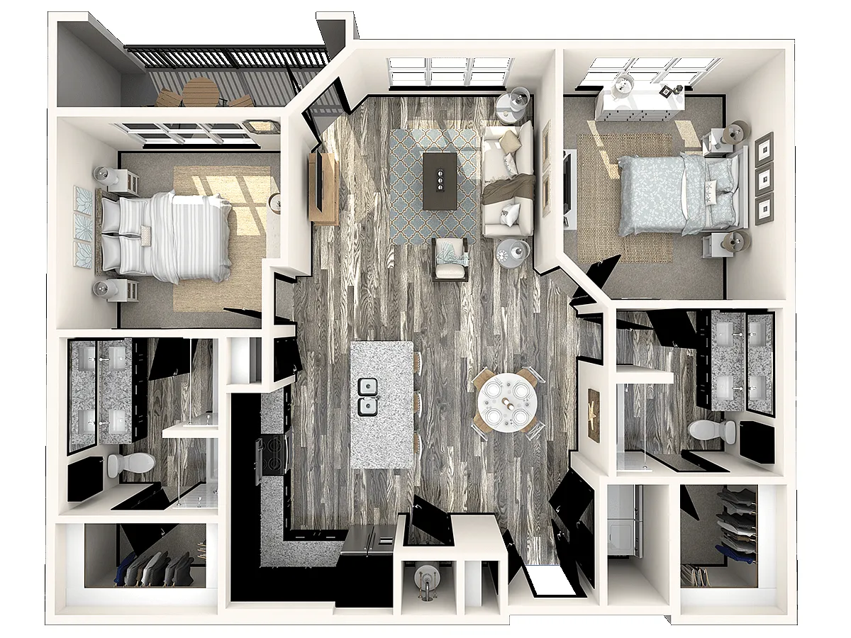 Floor plan B2E