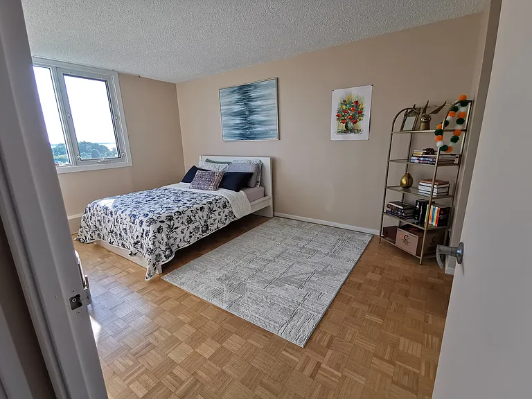 The master bedroom.