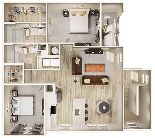 Floor plan B3-U