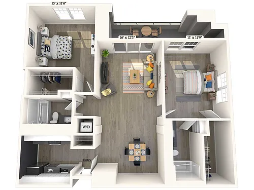 Floor plan B3-5