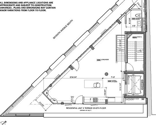 3rd image of 1 7th Ave S APT Ph