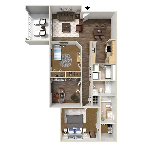 Floor plan Oak