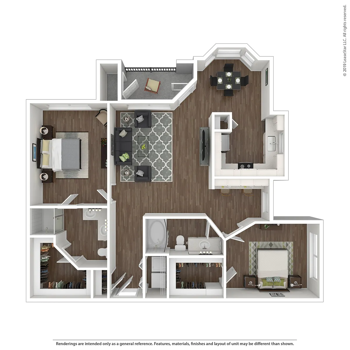 Floor plan B3